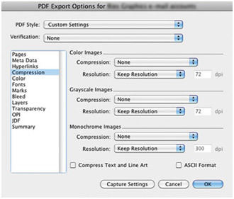 quark compression settings